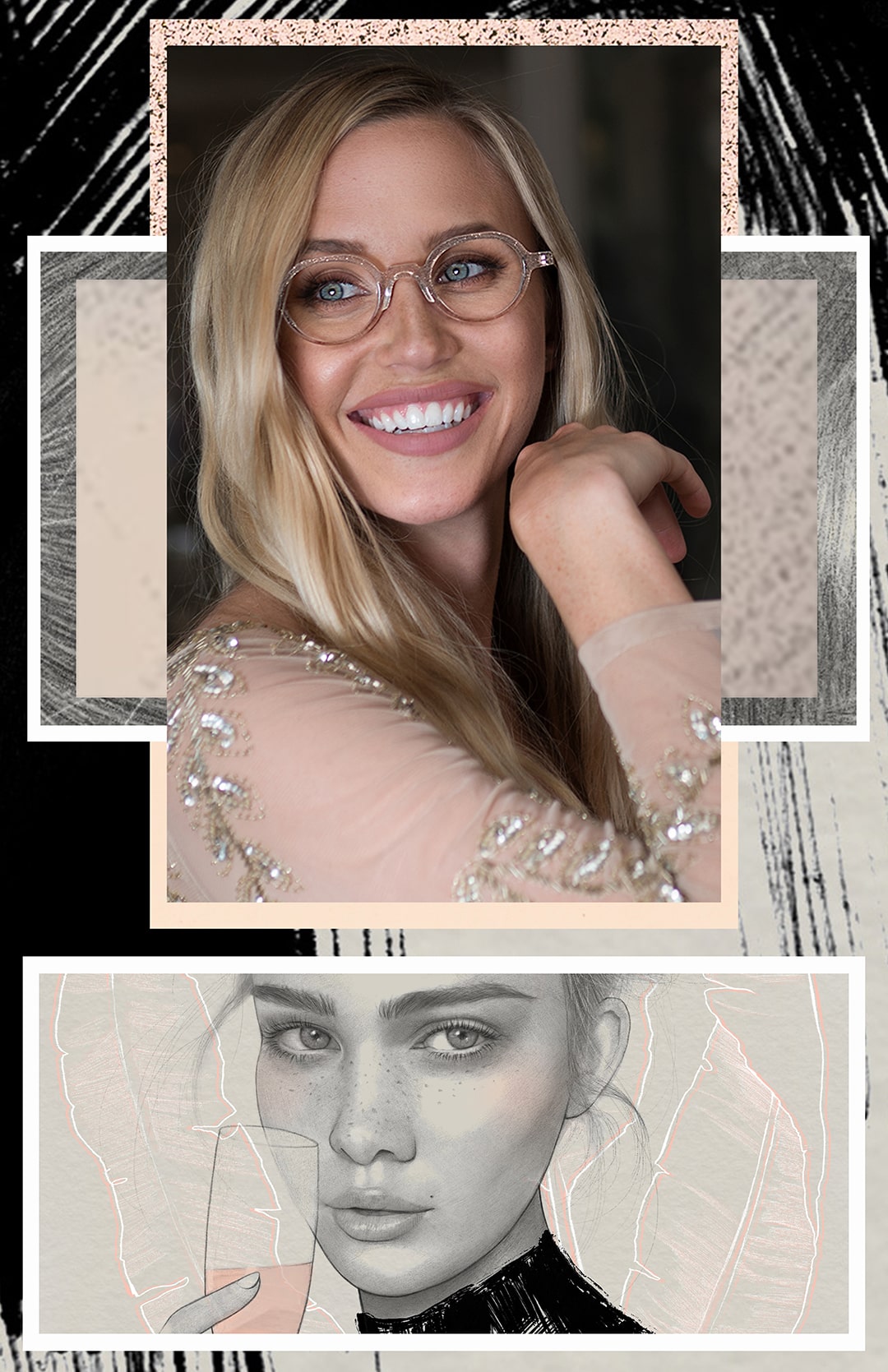 1st Image - Exotic Champagne Collage UPDATED DIMENSIONS-min